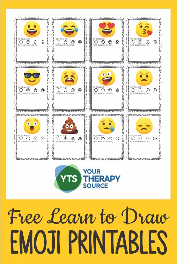 This FREE emoji printables packet - How to Draw Emojis is perfect to entertain and challenge the kids during any time of the year!
