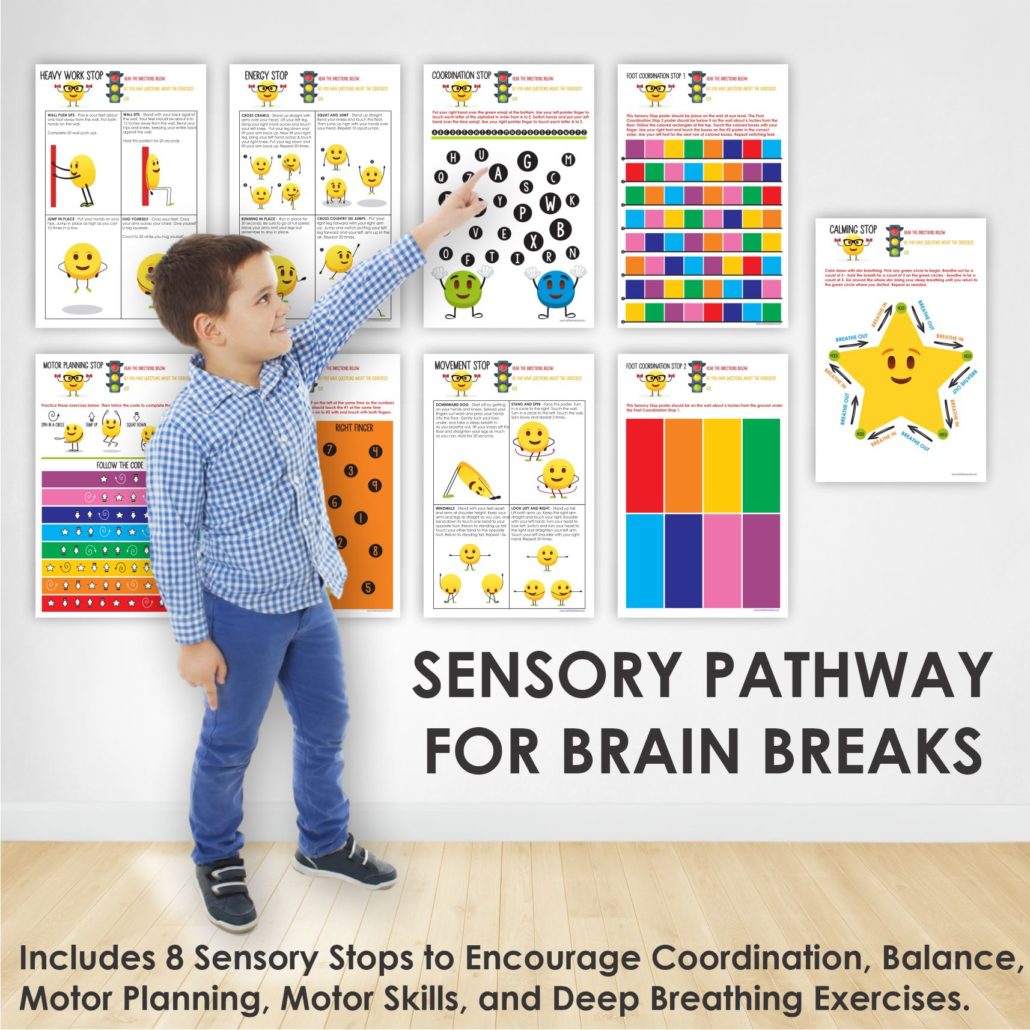 Are you looking for an easy way to set up a sensory path in your school or home? Check out SENSORY STOPS!