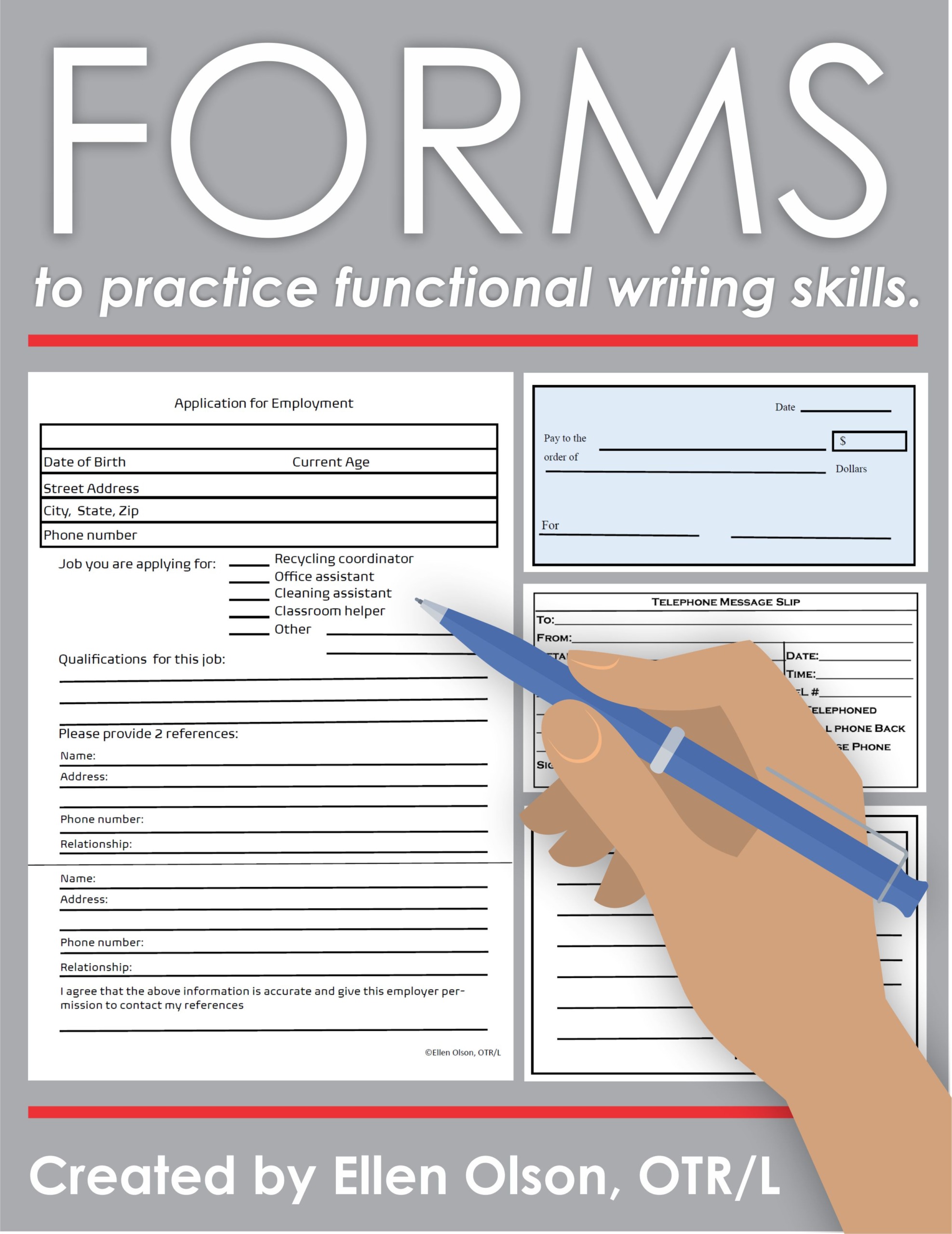 Forms for Functional Writing Practice