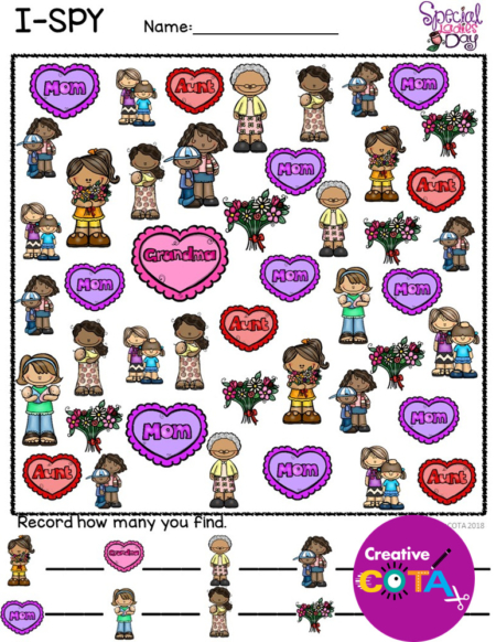 This is a May variety pack of worksheets and activities for your occupational therapy sessions and they will also work with all students.