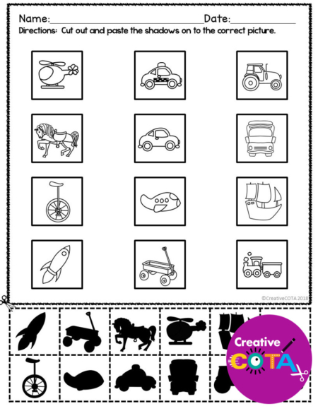 This is a May variety pack of worksheets and activities for your occupational therapy sessions and they will also work with all students.