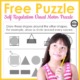 This FREE self regulation visual motor puzzle will certainly put them to the test in a fun way! You can download it for free.