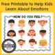 Free Printable about emotions