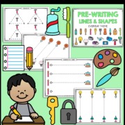 This Everyday Object Prewriting Packet is perfect to add to your collection of resources for early writing skills.