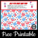 Download your free copy of this July 4th seek and find pdf free printable visual motor puzzle from Your Therapy Source.