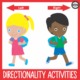 These directionality activities teach students directionality skills in a fun way. Students work on other important skills too!