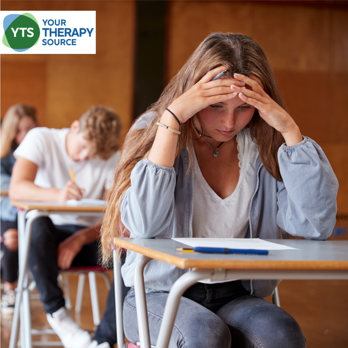 Why IEP goals for anxiety are important for students. Examples of appropriate IEP goals students with anxiety may need.