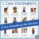 This free resource PDF includes 16 I Can Statements Poster Pack for your class to be used for visual displays around the room.