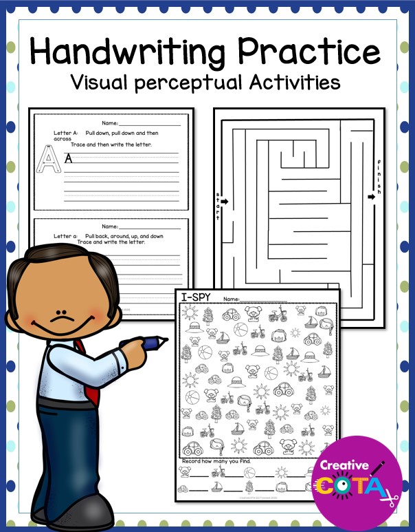 This Handwriting Practice Variety Packet is a great option for your students to help them work on correct letter formation and baseline adherence.