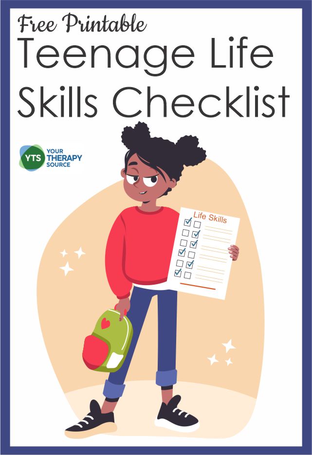 By helping your teenager use this teenage life skills checklist, you'll give them the confidence they need to take on the world!
