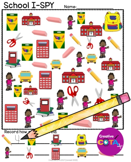 This is a School theme packet that includes activities which incorporate math, literacy, writing, fine motor, gross motor and visual perceptual skills.
