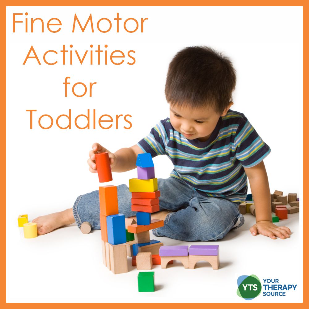 Participating in fine motor activities for toddlers is an important part of their development and should be encouraged from an early age.