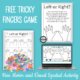 practice right and left discrimination, visual-spatial skills, and fine motor skills with FREE Tricky Fingers PDF from Your Therapy Source