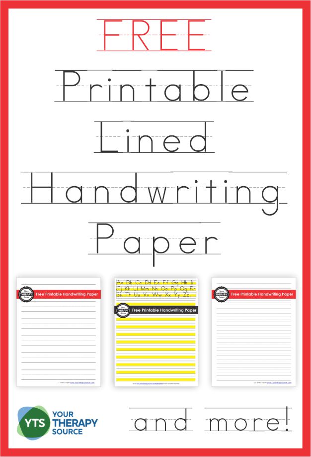 These printable handwriting paper templates are perfect for practicing letter formation skills.
