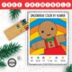 Gingerbread Color By Number FREE PDF from Your Therapy Source