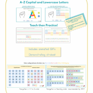 Check out this Letter Formation Handwriting kit! Created by an Occupational Therapist, this comprehensive set is super helpful.