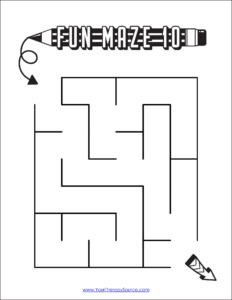 Are you in search of free printable simple mazes? You have come to the right place! This FREE PDF file includes 20 maze worksheets