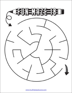 Are you in search of free printable simple mazes? You have come to the right place! This FREE PDF file includes 20 maze worksheets