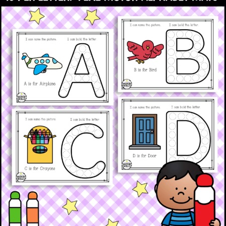A to Z Dot Marker Activities