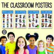 Calming Strategies Posters Help Get the Body Ready to Learn! Preschoolers, kindergarteners, and elementary students can benefit!