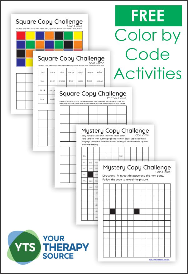 Color by code worksheets free printables
