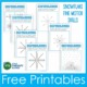 Snowflake Fine Motor Activities