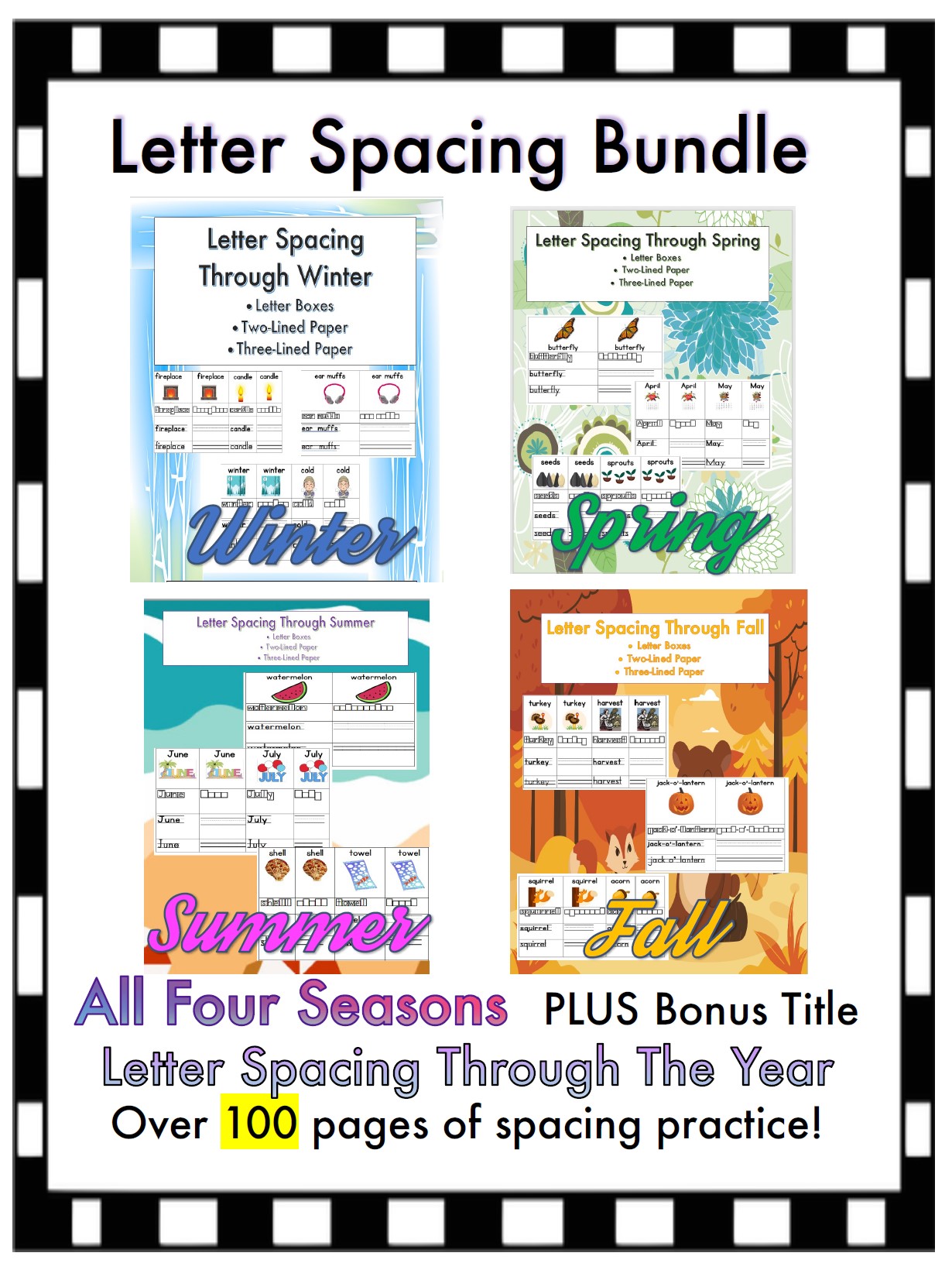 Letter Spacing Bundle COVER