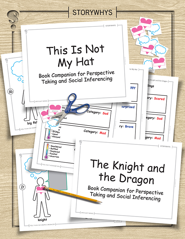 Use these Emotions and Perspective Taking Book Companions to help your students’ Social Emotional Learning. Created by an SLP