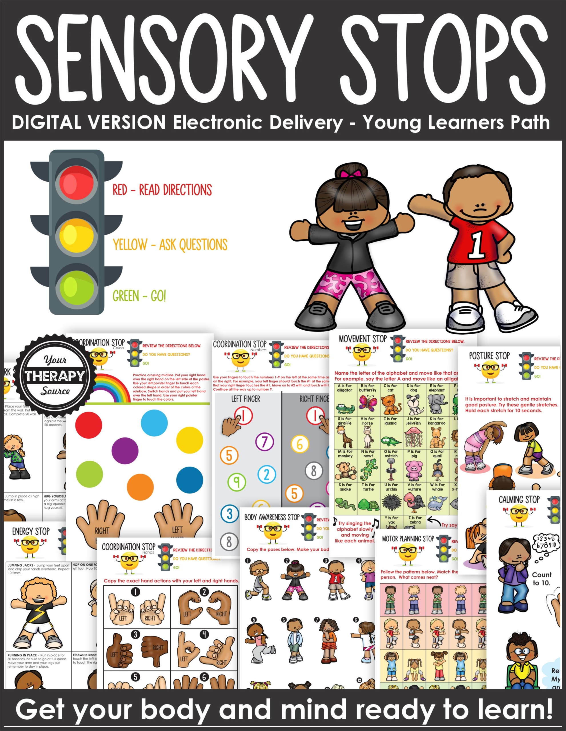 Sensory Path for Young Learners DIGITAL VERSION