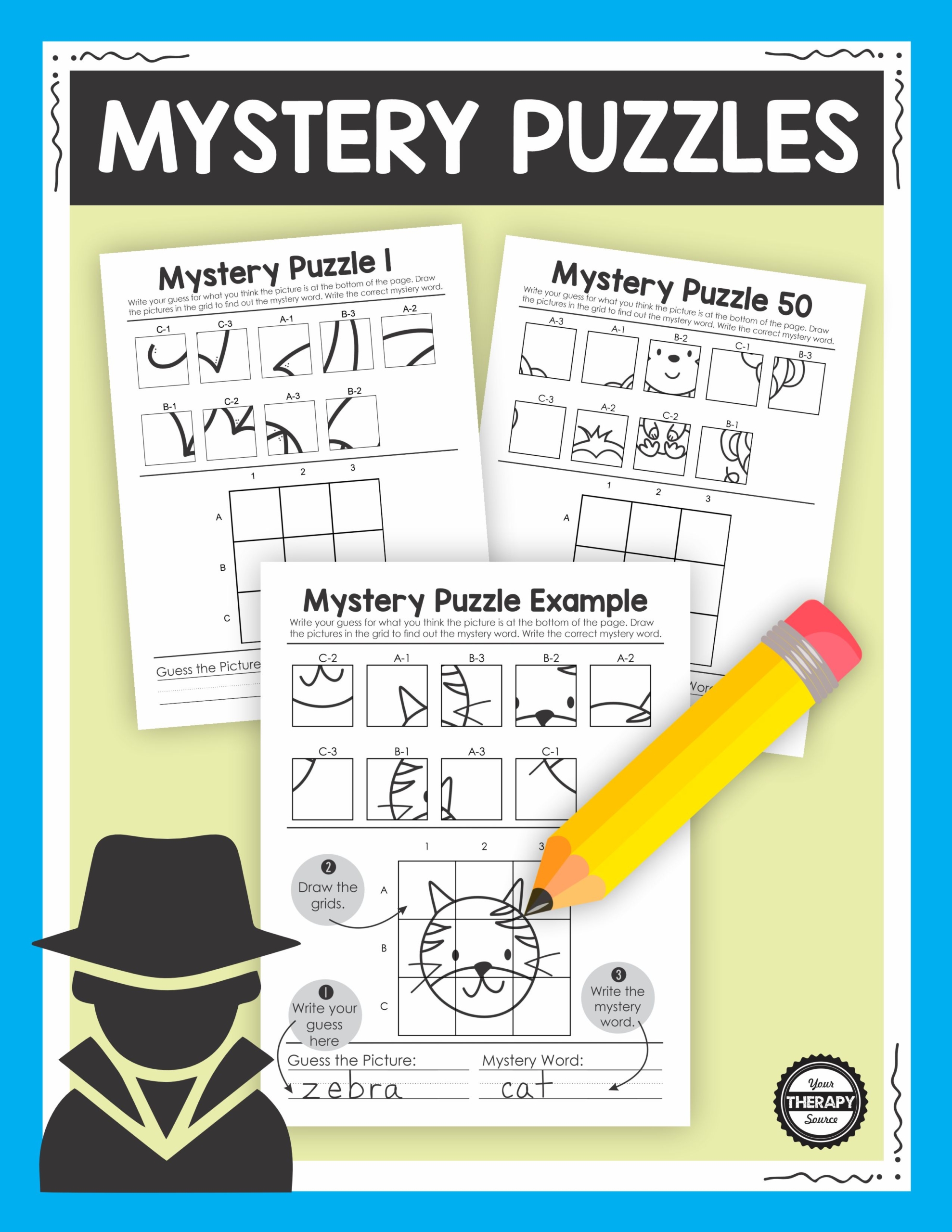 How to Draw Mystery Pictures