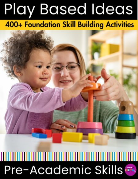 Play Based Learning and Therapy Activity Lists 