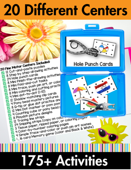 July Fine Motor Activities Packet - Image 2