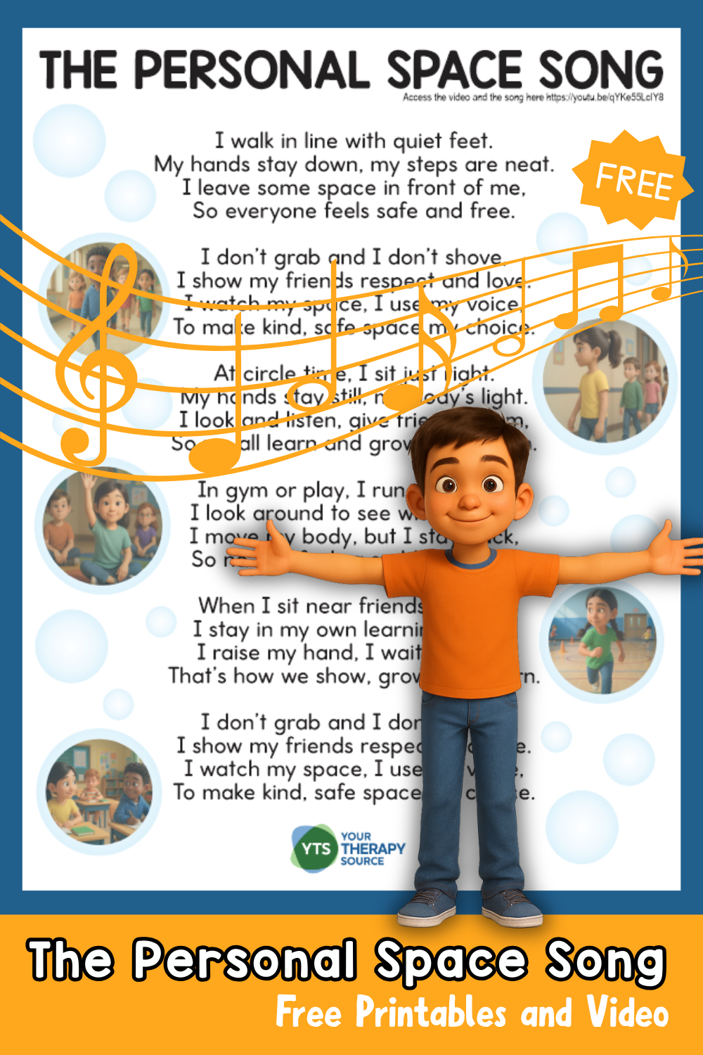 The Personal Space Song - Your Therapy Source