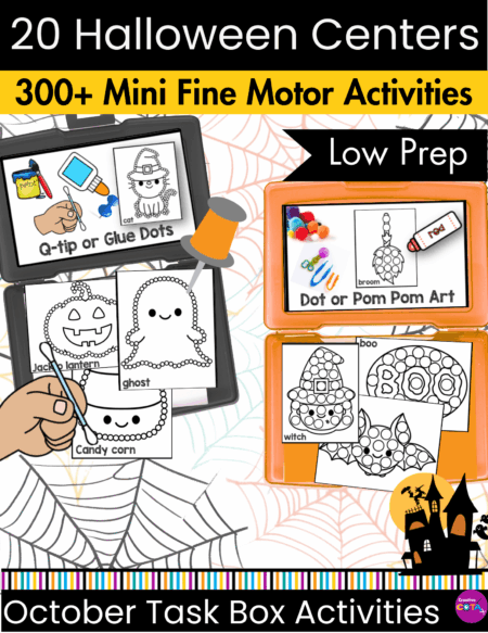 October Fine Motor Centers