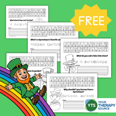 Free St Patrick’s Day Code Breakers - Your Therapy Source