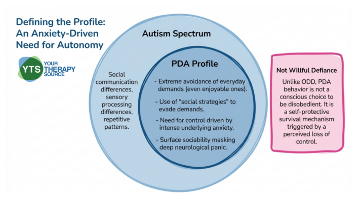 Pda Triangle Pathological Demand Avoidance in Students - Your Therapy Source