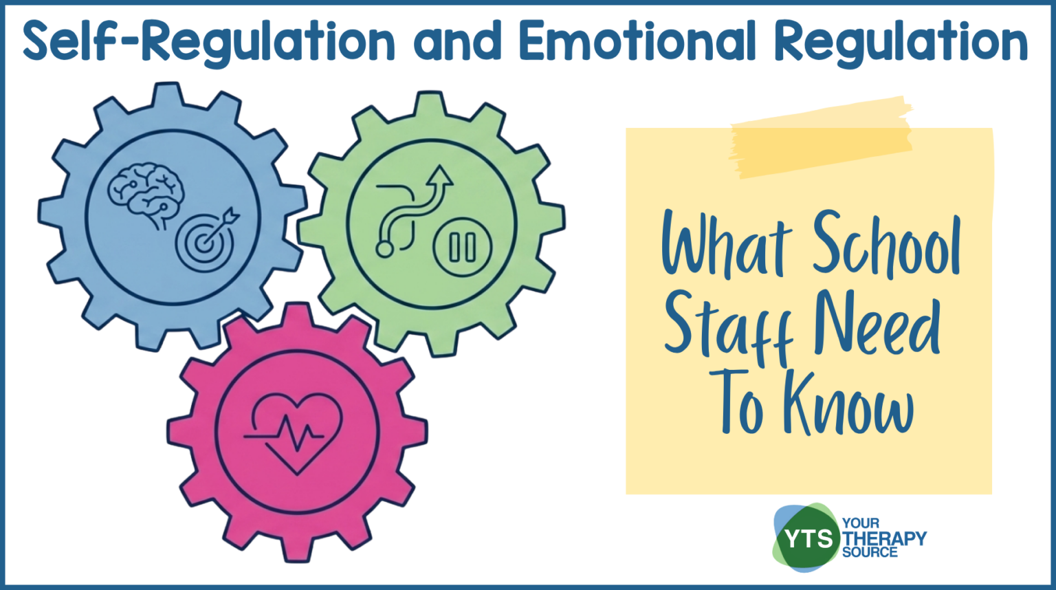 Photo inspiration: Creative Self Regulation And Emotional Regulation What School Staff Need To Image Detail