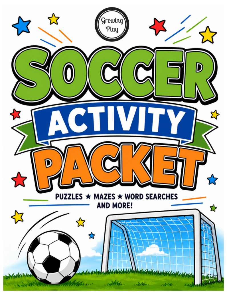 Soccer Activity Packet - Your Therapy Source